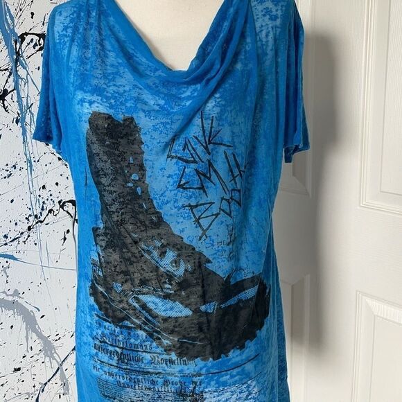 Morphine Generation ‘give em the boot’ burnout t,L - Picture 2 of 11